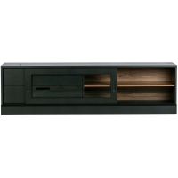 James tv-meubel noten/zwart 180cm