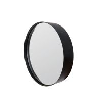 Janice ronde spiegel M - zwart - OUTLET B
