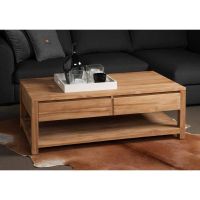 Corona salontafel - 130 cm - bruin