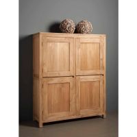 Tower Living Corona opbergkast - 130 cm - bruin