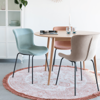 Junzo eetkamerstoel ribstof van het woonmerk Puur