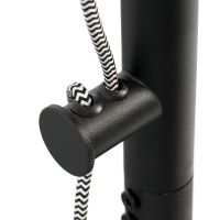 Kiana vloerlamp - zwart