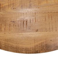 Industrial Dax eettafel rond 140 cm - naturel van het woonmerk Kick Collection