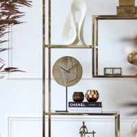 Light & Living Gwenna klok op voet 26x7x40 cm