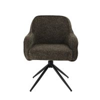 DS4U Loisa armstoel terugdraai - groen | Showroommodel