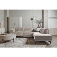 Tower Living Leeds hoekbank + ottoman rechts city