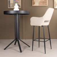 DS4U Lenon barkruk bouclé 2.0 - 75 cm  - beige - OUTLET B