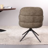 DS4U Loisa armstoel terugdraai - groen | Showroommodel