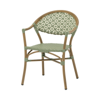 Louèn terrasstoel aluminium/kunststof groen van het woonmerk Project Y