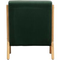 Woood Fauteuil Mark Fluweel