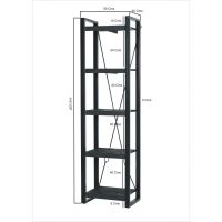 Norris stellingkast 55 cm - zwart