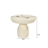 Dune salontafel 50 cm - beige