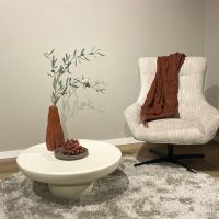 Dune salontafel 80 cm - beige