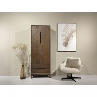 Cortez wandkast 75 cm - donkerbruin