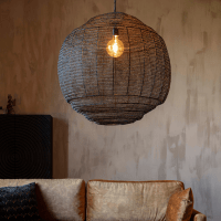 Meezan hanglamp XL zwart van het woonmerk Dutchbone 