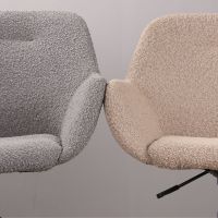 DS4U Milan bureaustoel bouclé - ivoor - OUTLET B