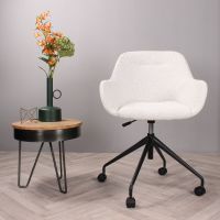 DS4U Milan bureaustoel bouclé - ivoor - OUTLET B