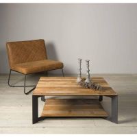 Pandora salontafel vierkant - 100 cm - bruin