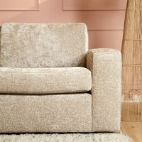 Starfurn Almo 2,5-zitsbank divan links - beige