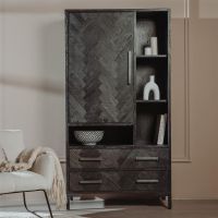 Tower Living Ziano opbergkast - 100 cm - zwart