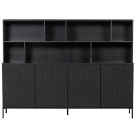 New Gravure wandkast 200cm van het woonmerk WOOOD