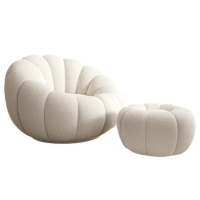 Olivia fauteuil set teddy wit van het woonmerk DS4U