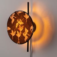 Puur Pamela wandlamp - zwart