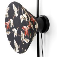 Puur Pamela wandlamp - zwart