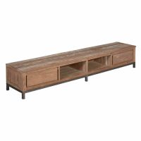 Tower Living Venetie tv-meubel - 220 cm - bruin