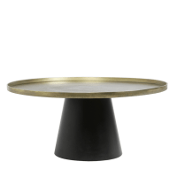 Salontafel Popeta antiek brons van het woonmerk Light & Living