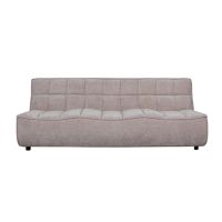 Label51 Albero 3-zitsbank 211x92x91 cm - clay elite/zwart hout