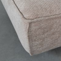 Label51 Albero 2-zitsbank 140x92x81 cm - clay elite/zwart hout