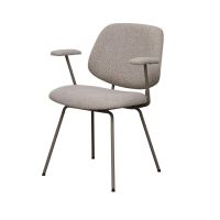 Label51 Loreto eetkamerstoel royal bouclé