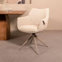 Label51 Narumi eetkamerstoel royal bouclé