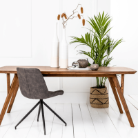 Eettafel Quenza rechthoek 200x100 van het woonmerk Light & Living