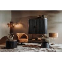 Tower Living Ossana poef - ø50 cm - groen