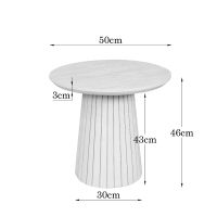 Starfurn Salontafel Solana mangohout 50 cm - bruin