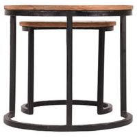 Salontafel Set Duo 50x50x45 cm