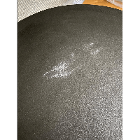 Light & Living Talca salontafel set van 2 Ø67,5x39,5+Ø75x45 cm - zwart - OUTLET B