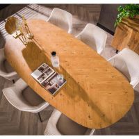 Fraaai Milan eettafel organisch 215 cm