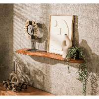 Boka organische wandplank - 120 cm - naturel