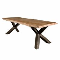 Tower Living Yunta eettafel - 200 cm - bruin