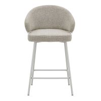 DS4U Sofia barkruk 65 cm - champagne met beige poot - OUTLET B