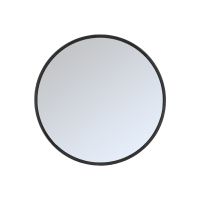 Oliva spiegel eiken 90 cm - zwart