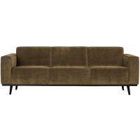Woood Statement 3-zits 230cm brede platte rib