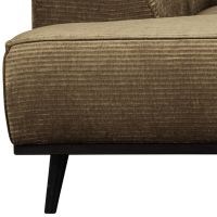 Woood Hoekbank Statement Links Brede Platte Rib