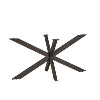 Starfurn Matrixpoot ovaal/rechthoek 160 cm koker - anodic bruin