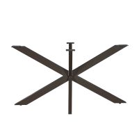 Starfurn Matrixpoot ovaal/rechthoek 160 cm koker - anodic bruin
