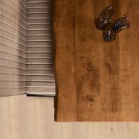 Rechthoekige boomstamtafel Boston - 240 cm - naturel