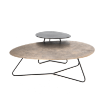 Starfurn Macy salontafel set van 2 - grijs